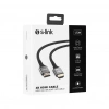 S-LINK SLX-HD4K015, 4K UHD, HDMI v2.0, 1.5mt. 60Hz. Metal Uçlu, Kablo