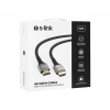 S-LINK SLX-HD4K15, 4K UHD, HDMI v2.0, 15mt. 30Hz. Metal Uçlu, Kablo
