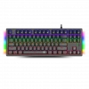 T-DAGGER BALI, T-TGK311, USB Kablolu, Türkçe Q,  Rainbow RGB, Mechanical, Blue Switch, Gaming Klavye (Powered By REDRAGON)