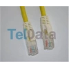 Teldata TLD-030YY Cat6 0.30MT Sarı Utp Patch Kablo