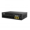TENDA 10port 100w 8port PoE SG110PC GIGABIT 2-Uplink Yönetilemez Switch
