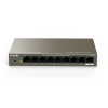 TENDA 8port 102w FULL PoE TEG1109P-8-102W GIGABIT Yönetilemez Switch Masaüstü