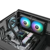 THERMALTAKE 240MM LAS240-S CL-W461-PL12SW-A AM5-1851P ARGB LED GÖSTERGELİ SIVI SOĞUTMALI İŞLEMCİ FANI