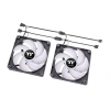 Thermaltake CT120 CL-F149-PL12SW-A ARGB Sync 2x120mm ARGB Kasa Fan Kiti