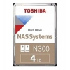 Toshiba 4TB N300 MN10ADA400ES 7200RPM 512MB SATA3 Nas Diski