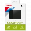 TOSHIBA HDTP310EK3AA, Canvio Ready, 1TB, 2.5" USB 3.0, Taşınabilir, Harici HDD, (Black)