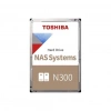 TOSHIBA N300, HDWG62CUZSVA, 3.5", 22TB, 512Mb 7200 Rpm, SATA3, 7/24 NAS, SERVER, HDD