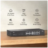 TP-LINK LS1016G, Green Tech, 16 Port GigaBit, Yönetilemez, Metal Kasa, Masaüstü Switch
