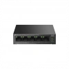 TP-LINK LS105LP, Green Tech, 5 Port, MegaBit, 4 Port PoE 41W, Metal Kasa, Yönetilemez, Masaüstü Switch