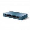 TP-LINK LS108G, Green Tech, 8 Port GigaBit, Yönetilemez, Masaüstü Switch