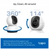 TP-LINK Tapo TC72 (C220), 2K QHD 4,0Mpix, İç Mekan WiFi, 9Mt. Gece Görüşü, 360 Dönüş, İki Yönlü Ses Güvenlik Yapay Zeka Destekli Kamera