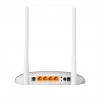 TP-LINK TD-W9950, 4 Port, 2.4Ghz Wifi, 300Mbps, 2xAnten, VDSL2, ADSL2 MODEM