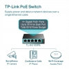 TP-LINK TL-SG105PE, 5 Port, GigaBit, 4 Port Poe, 65W, Easy Smart, Yönetilebilir, Metal Kasa, Masaüstü Switch