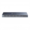 TP-LINK TL-SG116(UN) V2, 16 Port, GigaBit, Metal Kasa, Masaüstü Switch