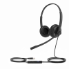 YEALINK UH34, Kablolu, Teams Uyumlu, 3,5mm Jac, USB-A, USB-C, Çift Taraflı, Gürültü Engelleyici, Çağrı Merkezi, Ofis, Toplantı, Microfonlu Kulaklık