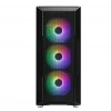 ZALMAN I3 NEO BLACK, MegaMax, 700W 80+, Mesh Panel, Tempered Glass, 4x120mm RGB Fan, ATX GAMING KASA