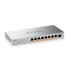 ZYXEL 8port XMG-108HP 2.5 GIGABIT 1-SFP 10GBE 100W YÖNETİLEMEZ POE SWITCH