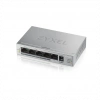 ZyXEL GS1005HP, 5 Port, GigaBit, PoE 60W, Yönetilemez, Masaüstü Switch