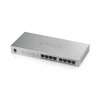 ZyXEL GS1008HP, 8 Port, GigaBit, PoE 60W, Yönetilemez, Masaüstü Switch