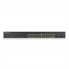 ZyXEL GS1900-24HP V2, 24 Port, GigaBit, PoE 170W, 2 Port GigaBit SFP, Yönetilebilir, Rackmount Switch