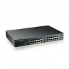ZyXEL GS1915-24EP, 24 Port, GigaBit, 12 Port PoE, Yönetilebilir, Sessiz, Masaüstü Switch
