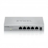 ZyXEL MG-105, 5 Port, Multi-GigaBit, 2.5Gbps, Metal Kasa, Yönetilemez, Masaüstü Switch