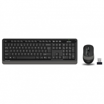 A4 TECH FG1010, Gri, FSTYLER, 2.4Ghz Kablosuz, Türkçe Q, Klavye Mouse Set