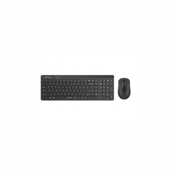 A4 TECH FG2300 AIR2 Siyah, FSTYLER, 2.4Ghz Mini Kablosuz, Türkçe Q, SESSİZ Klavye Mouse Set