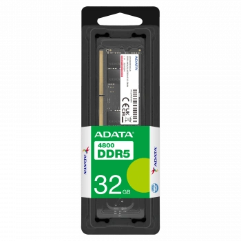 ADATA 32GB DDR5 4800MHZ CL46 NOTEBOOK RAM VALUE AD5S480032G-B