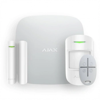 AJAX  StarterKit Plus, Kablosuz, Alarm Kiti, BEYAZ