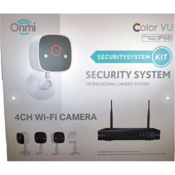 Apronx BS420 4 Kanal Nvr + 3Mp 4 Kamera Full Color Mik. Wifi Set