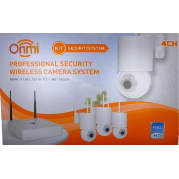 Apronx DSM600 4 Kanal Nvr + 3Mp 4 Kamera Full Color Mik. + 10 Lcd Wifi Set