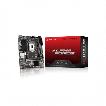ARKTEK ALPHA FORCE, AK-H410M EG VA, 2xDDR4, M.2, D-Sub, HDMI, 10.Nesil, LGA1200 Soket, Anakart