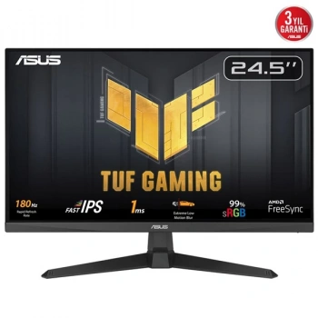 ASUS 24.5 IPS TUF GAMING VG259Q3A 1MS 180Hz HDMI Gaming Monitör (1920 X 1080)