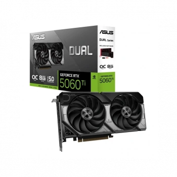 ASUS DUAL-RTX5060TI-O8G, 8Gb, 128Bit, GDDR7, 1xHDMI, 3xDP GAMING Ekran Kartı