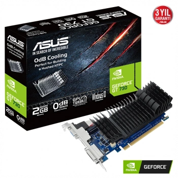 ASUS GT710-SL-2GD5-BRK-EVO 2Gb DDR5 64Bit  1xD-SUB 1xHDMI 1xDVI
