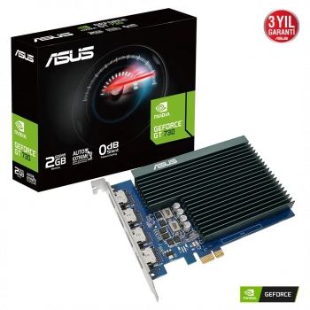 ASUS GT730-4H-SL-2GD5, 2Gb, GDDR5, 64Bit, 4xHDMI Ekran Kartı