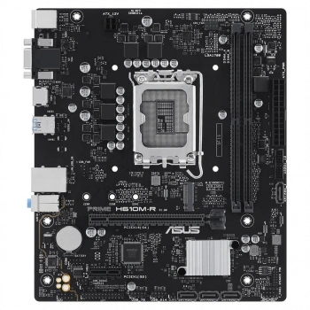 ASUS PRIME H610M-R-SI, 2xDDR5, M.2, D-SUB, DP, HDMI, 12-13.14.Nesil, LGA1700 Soket, Anakart