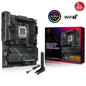 ASUS ROG STRIX X870E-H GAMING WIFI7 DDR5 HDMI-DP TYPCE PCIE 5.0 AM5