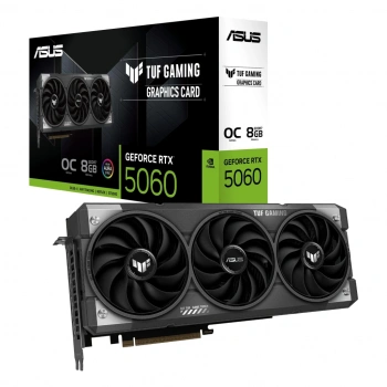 ASUS TUF-RTX5060-O8G-GAMING, 8Gb, 128Bit, GDDR7, 1xHDMI, 3xDP GAMING Ekran Kartı