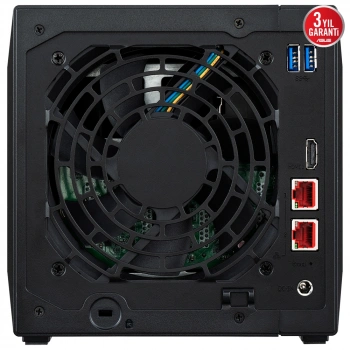 ASUSTOR 4diskli Celeron N5105 QC-8GB RAM-2-2.5GbE Nas Server AS5404T (47911)