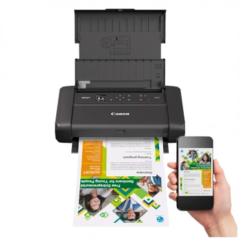 CANON MAXIFY BX110, Renkli, Bataryalı, Wifi, Taşınabilir Yazıcı