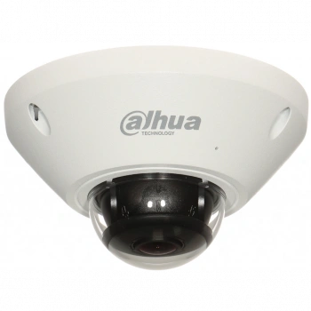 DAHUA  IPC-EB5541-AS, 5Mpix, 1.4mm Lens, 10Mt Gece Görüş, H265+, IK10, IP67, Dahili Mikrofon, Sd Kart, Metal Kasa, Fisheye  IP Kamera