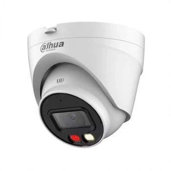 DAHUA IPC-HDW1439V-SA-IL 4Mpix, 2,8mm Lens, Entry Smart Dual Light Fixed-Focal Eyeball, H265+,  30Mt Gece Görüşü,  IP67, Mikrofonlu, PoE Dome IP Kamera