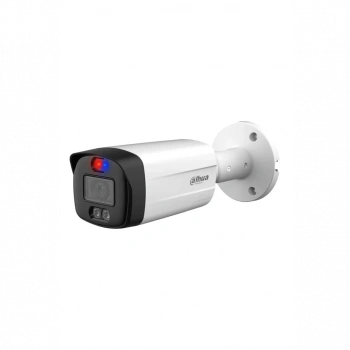 DAHUA IPC-HFW1439TC1-SA-IL, 4Mpix, 3,6mm Lens, SD Kart, Smart Dual Light, H265+, 30Mt Gece Görüşü, Dahili Mikrofon, IP67, PoE Bullet IP Kamera