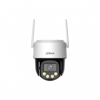 DAHUA IPC-PT2849DC1-SW-PV, 8Mpix, 3,6 Lens, WizColor, 30Mt Gece Görüşü, Dahili Mikrofon, Dahili Hoparlör, IP66, Wifi, Pan-Tilt IP Kamera