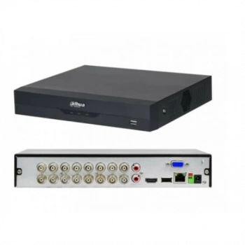 DAHUA XVR5116HS-5M-I3, 16 Kanal, 5Mpix H265+, 1 HDD, 5in1 DVR Cihazı
