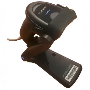 DATALOGIC Quickscan QD2220, EL Tipi, Laser, USB Kablolu, 1D, Barkod Okuyucu (Ayaklı)