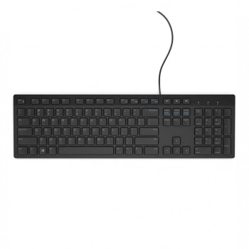 DELL KB216-BK-INT, Siyah, USB Kablolu, İngilizce, Multimedya KLAVYE
