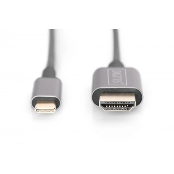 DIGITUS USB-C-HDMI Görüntü Kablosu 1,8m (DA-70821)